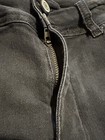 Niubia Women’s Dark Gray/Faded Black Skinny Stretch Frayed Hem Denim Jeans SZ 10 — photo 4