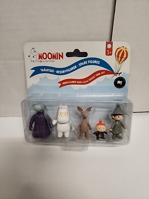 Martinex Moomin 5 Pack Pvc Mini Figures Unopened