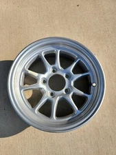 SINGLE 14" X 5" 5 LUG ON 4.5 ALUMINUM TRAILER WHEEL 