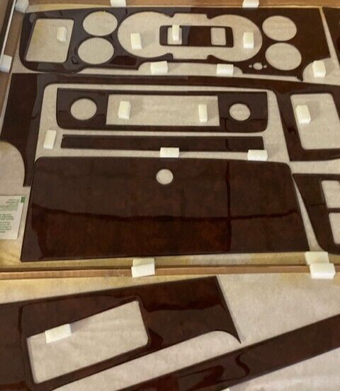 JAGUAR FIT XJ6 1983 - 1987 NEW INTERIOR SET CHERRY BURL WOOD DASH