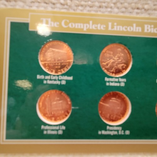 2009 Complete Lincoln Bicentennial Coin & Stamp Collection 230175G - Imagen 5 de 12