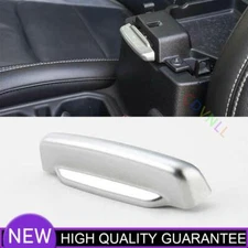 Central Control Storage Box Handle Cover For Jeep Wrangler JL 18-21 Matte Silver