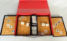 Mahjong 144 + 4 Piece Set, Bone & Bamboo, (Mah-Jong / Mah Jongg) VINTAGE