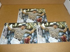 2020 Topps ROOKIES JUMBO 5 X 7 LOT OF 3 /49 SETH MEJIAS-BREAN PADRES #370