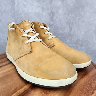 Timberland Earthkeepers Mens Brown Leather Textile Moc Toe Chukka Boots Size 12 1157_15421_mc_0345.jpg main image 4