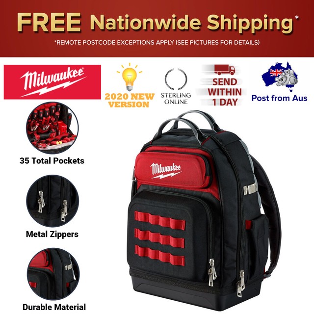 milwaukee jobsite backpack