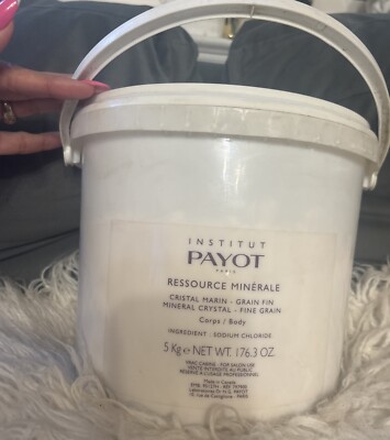 Payot Ressource Minerale Mineral Crystal Body Wrap/Massage/Exfoliator Salon 5 Kg