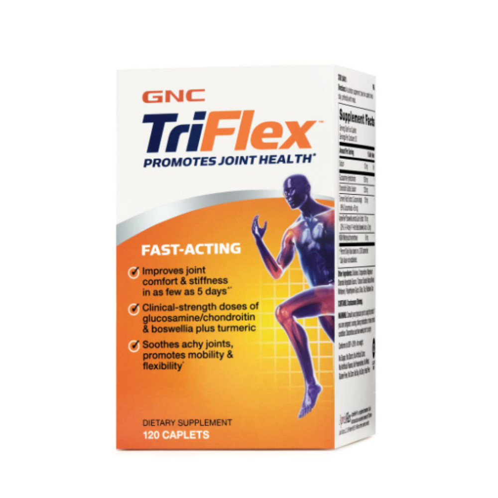 Soporte articular de acción rápida GNC TriFlex, 120 cápsulas