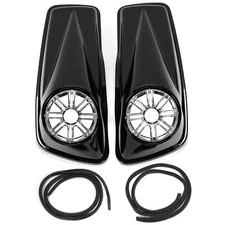 6.5" Saddlebag Speaker Lids For Harley Touring Street Glide Road King 2014-2024