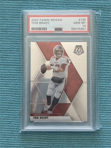 2020 Tom Brady Mosaic (#135) PSA 10