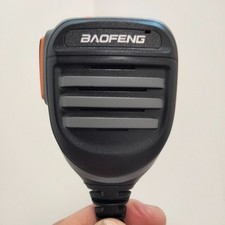 Handheld Speaker Microphone PTT External Mic for Walkie Talkie Radio