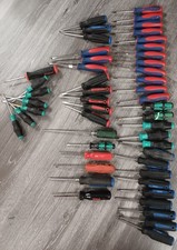 50pc Pro Screwdriver Lot - Snap-on Wera Lasertip - Over 200 Value