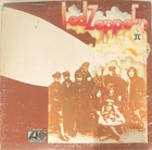 Led Zeppelin II Vinyl Record 1972 Atlantic Records Reissue