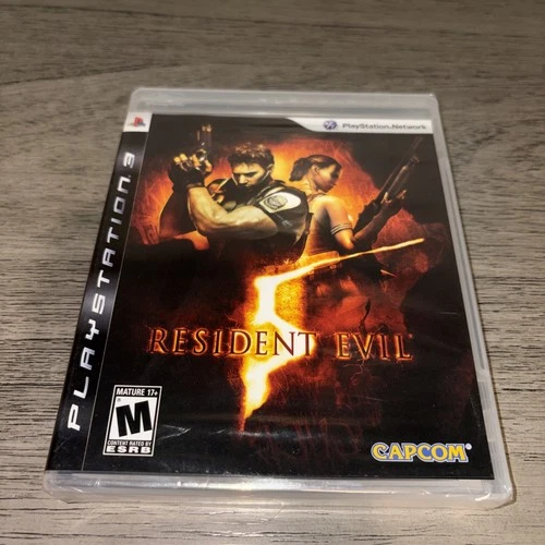 Resident Evil 5 PlayStation 3 (PS3) Capcom, Black Label [Brand New]