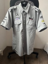 Mercedes Benz Racing Team Rare Formula 1 Vintage 90s Shirt Jersey Sz L Mercedes Benz Racing Team Rare Formula 1 Vintage 90s Shirt Jersey Sz L