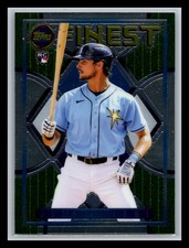 Josh Lowe Rookie Tampa Bay Rays #117 Topps 2022 Topps Finest Flashbacks