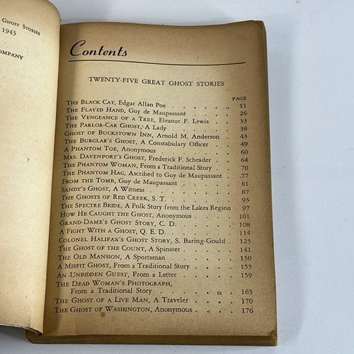 25 Great Ghost Stories Avon Book Company Various Authors Paperback 1943 - Picture 11 of 11