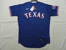 Authentic Texas Rangers Elite Flex Base Alternate Royal Blue Jersey 60 Reg.$355