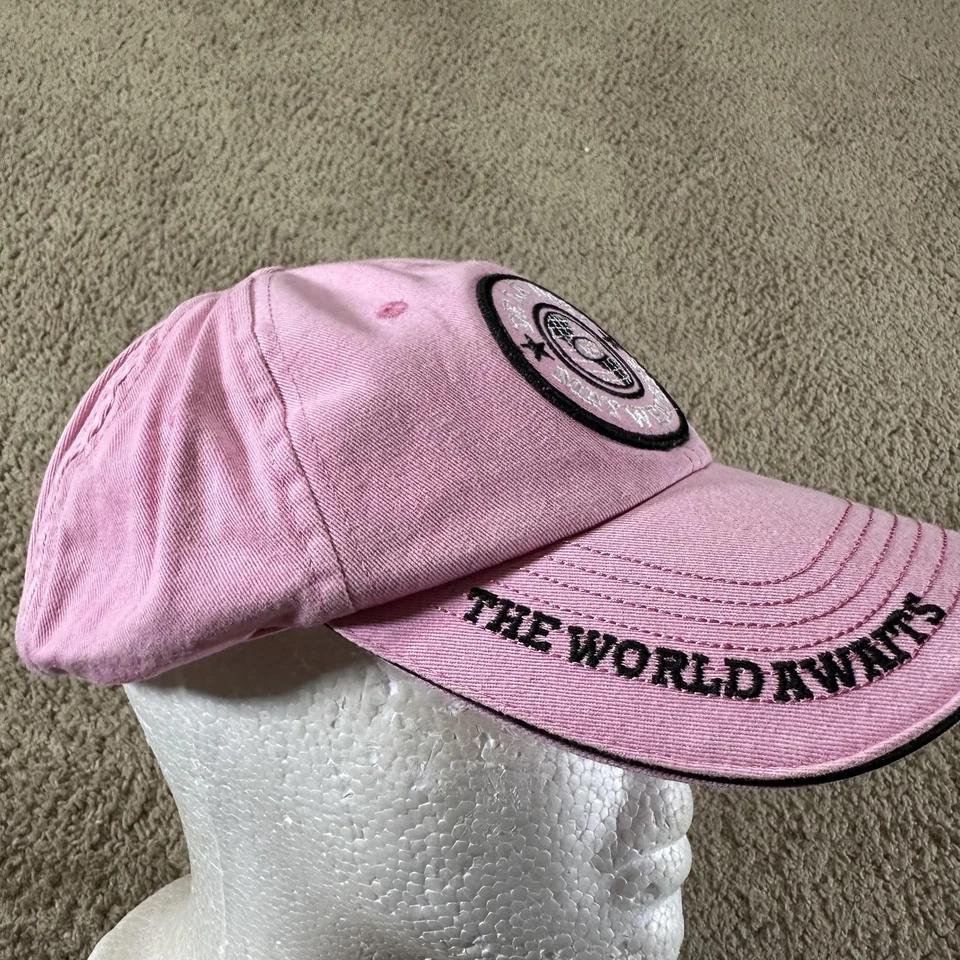 De La Hoya Mayweather Hat Cap Strap Back Boxing The World Awaits Las Vegas 2007 - Image 2 of 4