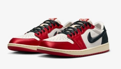 Jordan 1 Low OG x Trophy Room White - FN0432-100 4.5 M/6 W