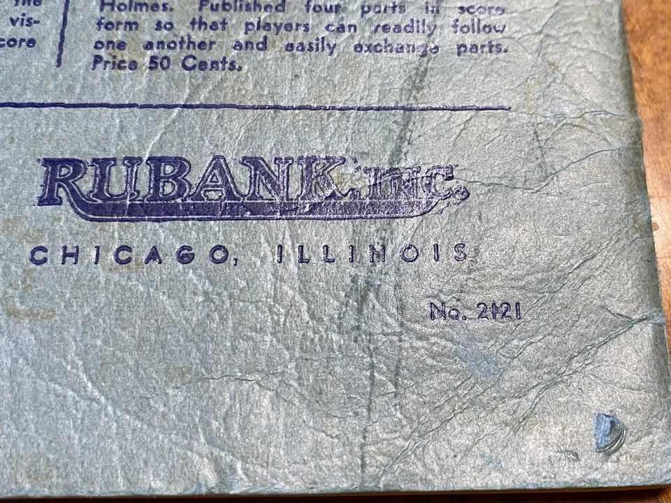 RUBANK Inc. Supplementary Studies # 2121 R. M. Dresen Cornet or Trumpet, Workbk - Image 3 of 4