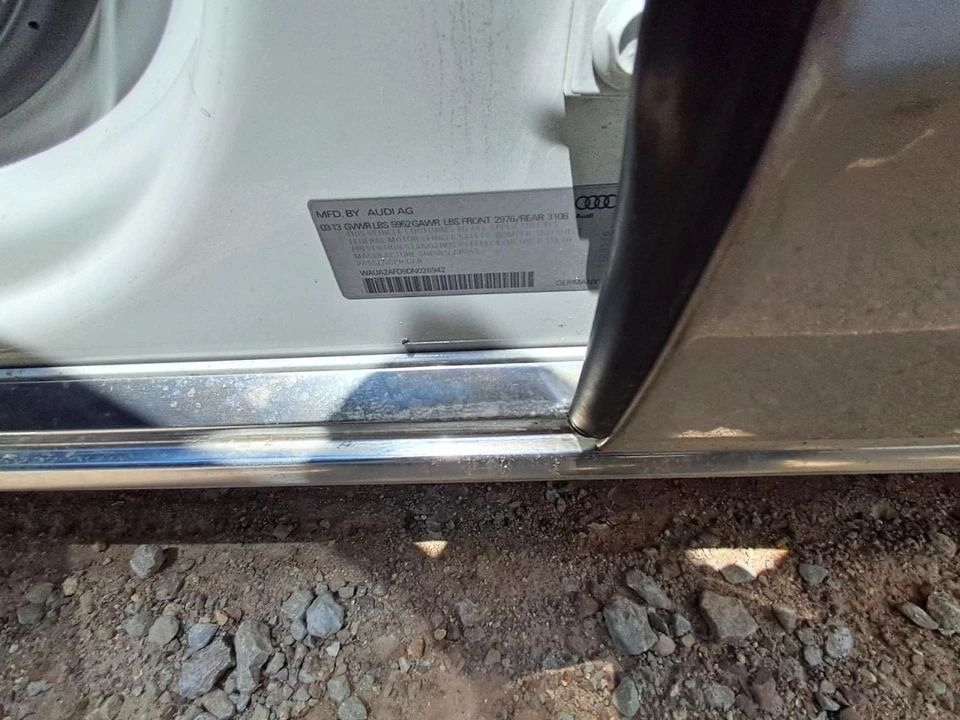 Driver Left Air Bag Front Driver Roof Fits 13-17 AUDI S8 2561905 - Изображение 3 из 4