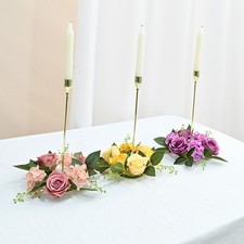 Kerzenkranz Europäisch Kerzenkranz Künstliche Rose Vielfalt Von Farben