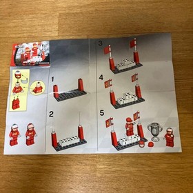 LEGO Racers 8389 Ferrari F1 Racer with Instructions Schumacher Barrichello
