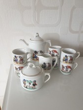 KINDERGESCHIRR/ PUPPENGESCHIRR / KAFFEESERVICE / 50-ER 