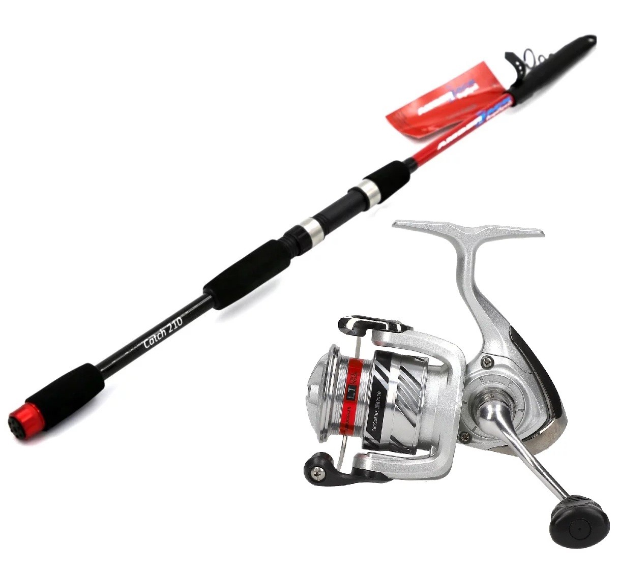 Teleskop Angelset 180 15-40 Teleskoprute Spinnrolle Reise 12890₽