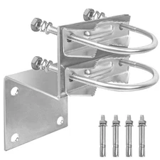 XRDS-RF Antenna Pole Mount Kits, Antenna Pole Mount Bracket with Double U-Bol...