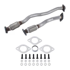 Front Exhaust Flex Pipe For Ford Explorer 3.5L 2013-2019 Direct-Fit USA STOCK