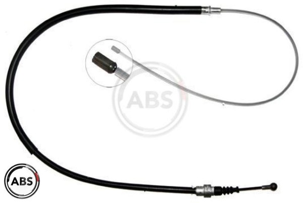 A.B.S. K18336 Seilzug FüR Feststellbremse Handbremsseil Bremsseil-image