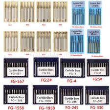 Dental Tungsten Carbide Tungsten Steel Burs for High Low Speed Handpiece X