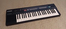 Vintage 1980s Casio Casiotone CT-370 Keyboard Synthesizer Clean 49 Key 10 Voices