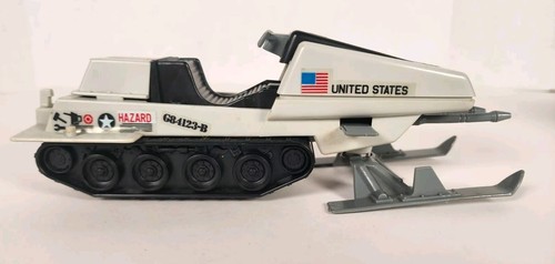 Vtg 1983 GI JOE ARAH Skimobile Polar Battle Bear Snowmobile No Roll Bar Missles - Picture 2 of 14
