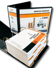 Ji Case 2090 2290 Tractor Service Manual Repair Shop Technical Book Workshop
