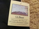 NWT Womens LL Bean Favorite Fit Straight Black Pants Wrinkle Resistant Cotton 16 — photo 2