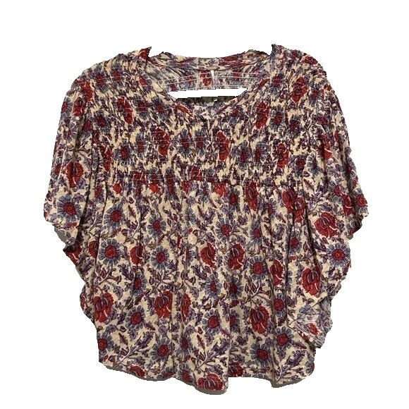 Cotton Floral Tops for Women