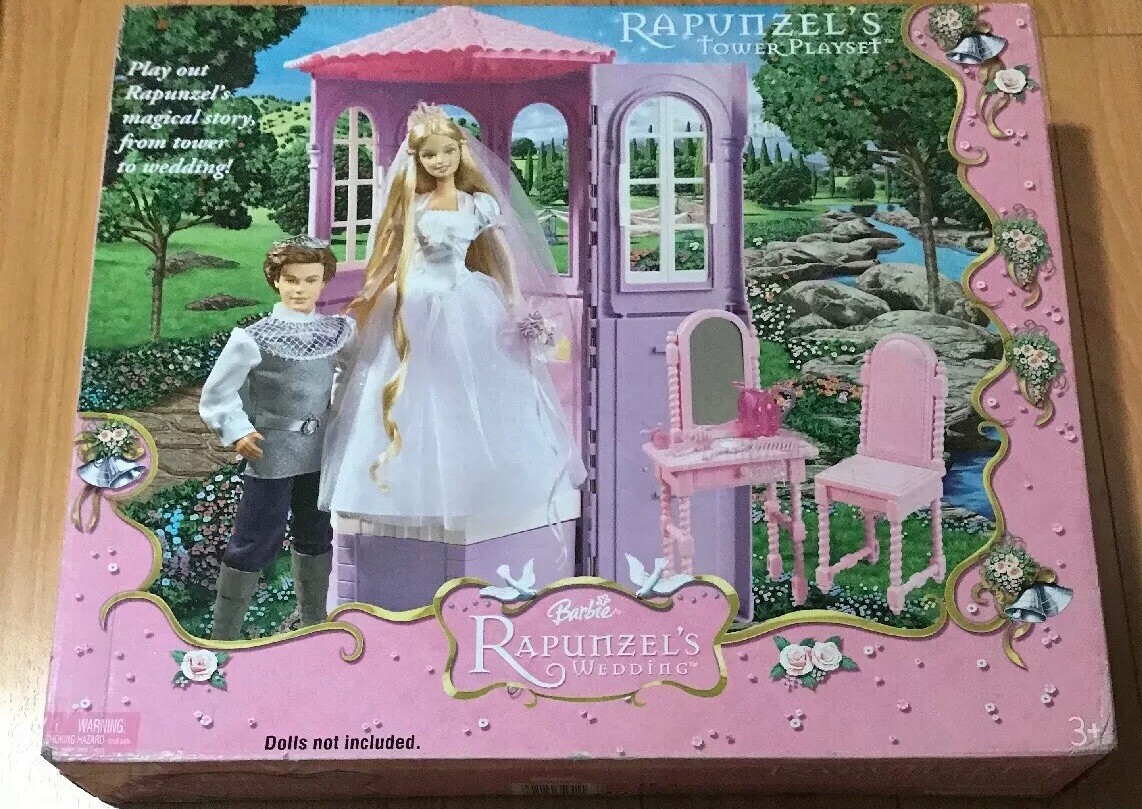 barbie rapunzel tower