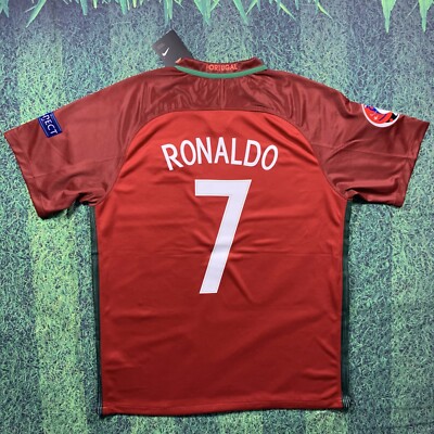 Cristiano Ronaldo Portugal UEFA Euro 2016 Final Retro Jersey