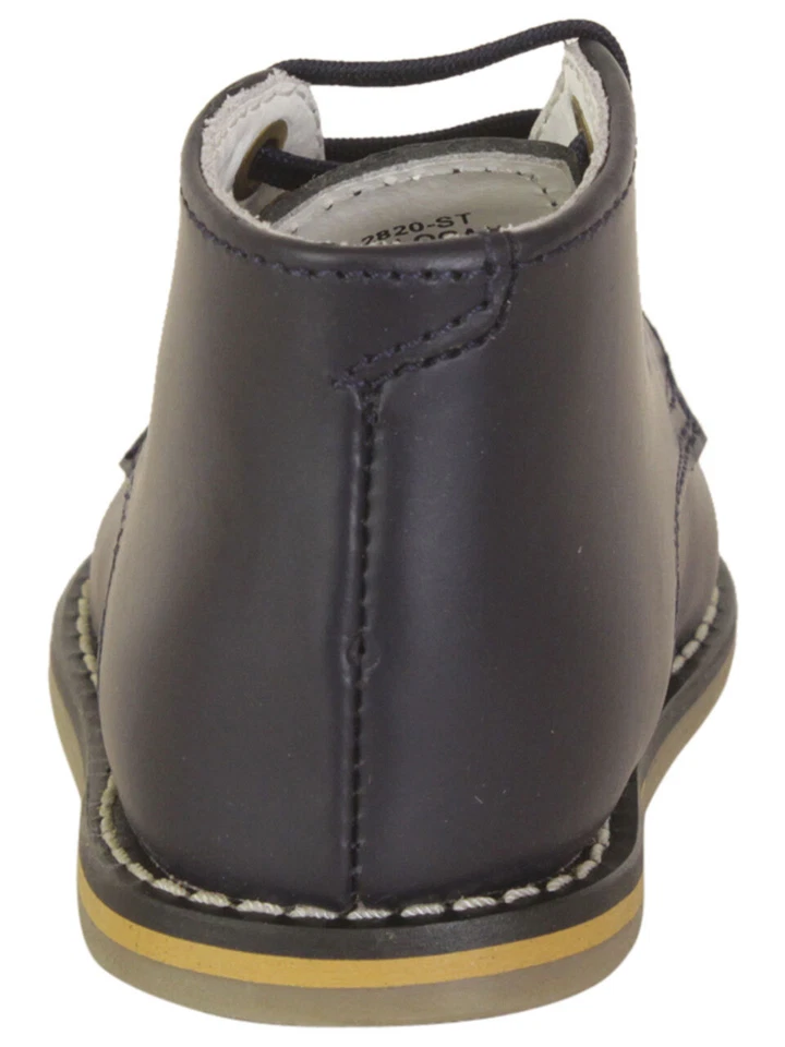 Zapatos Oxford Josmo Logan azul marino para bebés/niños pequeños Foto 4 de 4