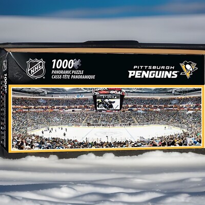 New Pittsburgh Penguins NHL Panoramic Stadium 1000 Piece Jigsaw Puzzle