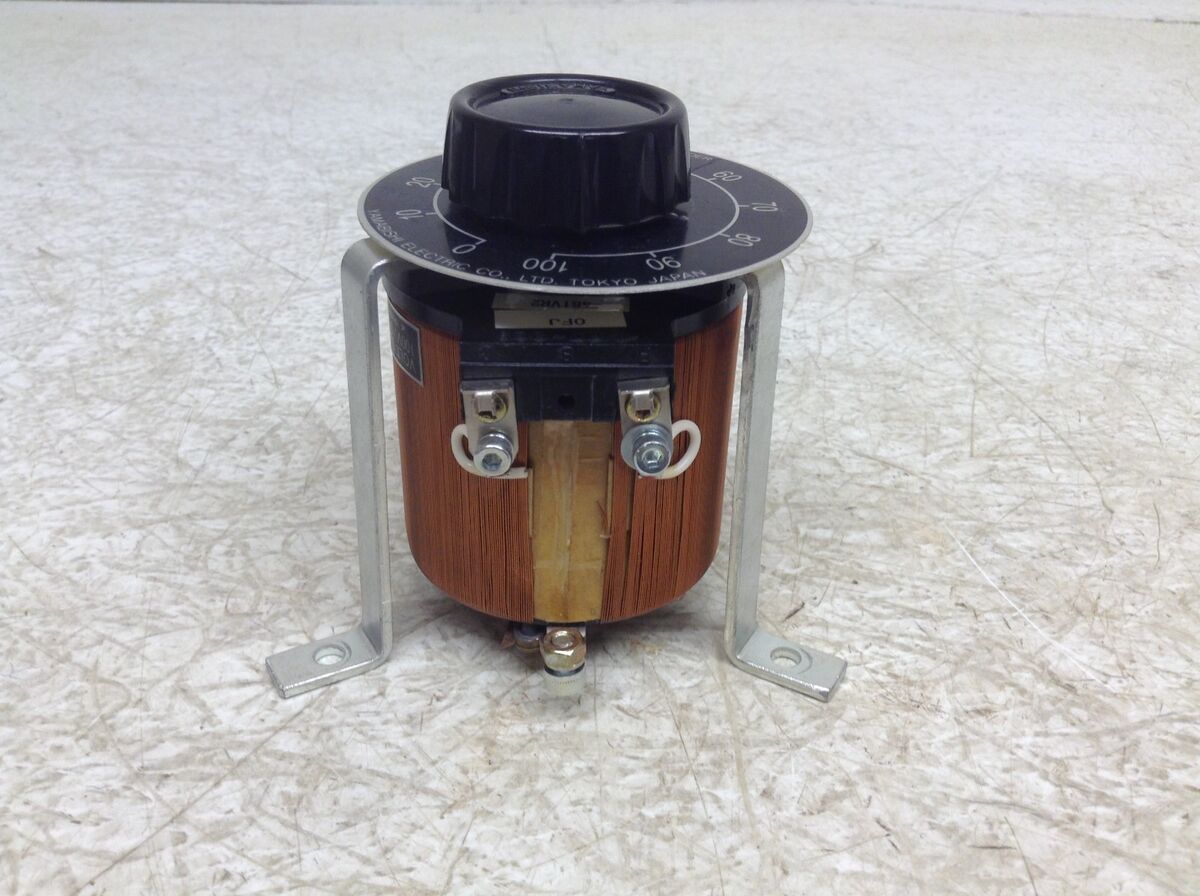 Yamabishi Electric L-158 OFJ 461VR3 Volt Slider 100 V 0-100 Yamabishi Electric L-158 OFJ 461VR3 Volt Slider 100 V 0-100