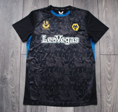 WOLVERHAMPTON WANDERERSTRAINING FOOTBALL SHIRT CASTORE SOCCER JERSEY SIZE SMALL