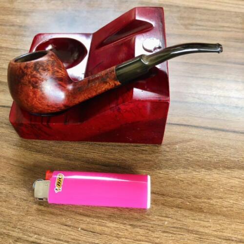 Chacom 121 Estate Pipe France Brandy Brown Black Wood Antique Excellent Tobacco - Picture 1 of 5