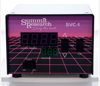 Summit SVC-1 M Vacuum Controller Summit Research PTFE Tested Used $1700 Retail