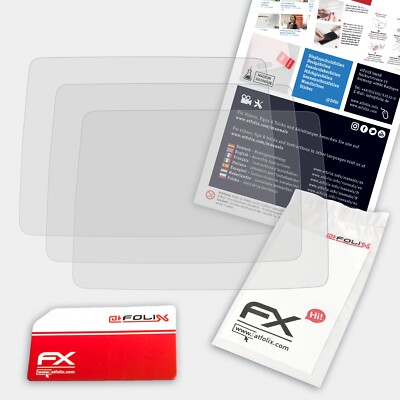 atFoliX 3x Film Protection d'écran pour Icom IC-7300 mat&antichoc