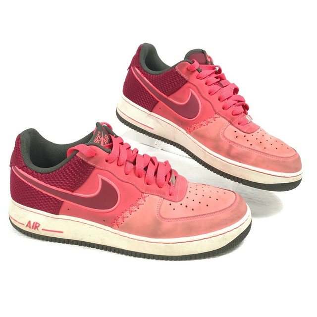 Mens Nike Air Force 1 Fusion Atomic Red Athletic Shoes 488298-611 Sz 10 P7/n5183 for sale online