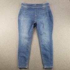 Terra  Sky Jeans Women's Size 18w Petite Blue Dark Wash Straight Stretch